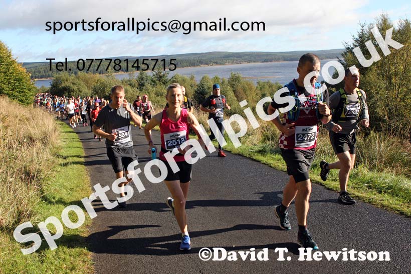 Kielder Marathon, 2022 Kielder Marathon and Half Marathon. Photo: David T. Hewitson/Sports for All Pics